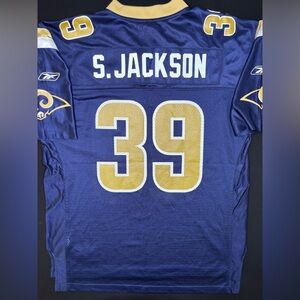 St. Louis Rams Steven Jackson Reebok Football Jersey Size: Large